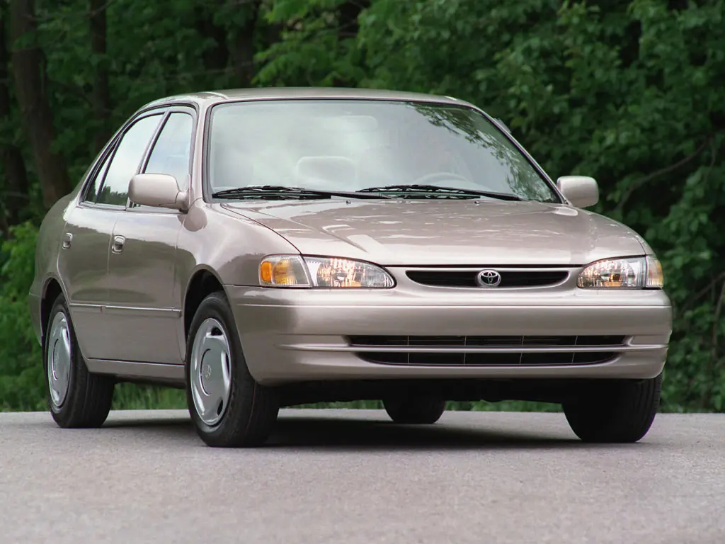 Toyota Corolla (ZZE110) 8 поколение, седан (05.1997 - 12.2000)